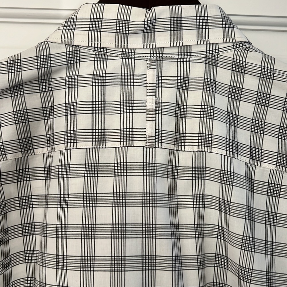 EUC Banana Republic plaid shirt. Men’s Large - Picture 7 of 9